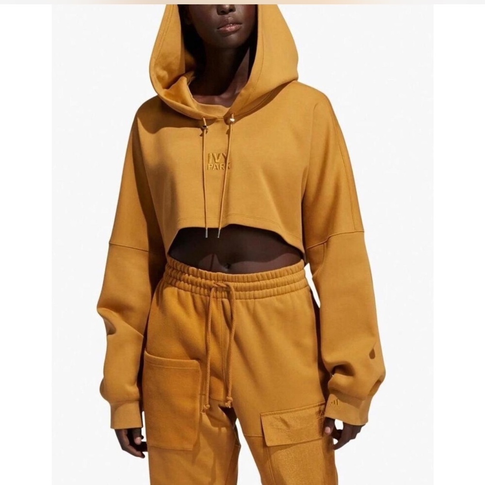 IVY PARK Tan, Green, and Purple Hooded Shrugs - Picture 8 of 16